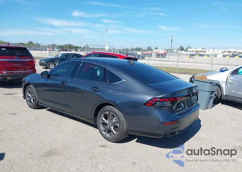 2024 Honda Accord Hybrid Ex-L из США, поврежденный, VIN 1HGCY2F63RA049408